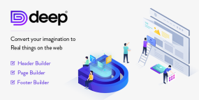 WordPress主题Deep Pro创意多用途多风格企业建站模板