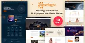 Astrologer(v2.6)占星术风水学看相网站WordPress主题
