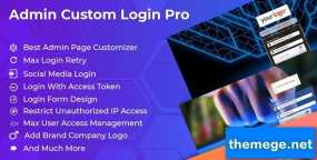 自定义登录页面WordPress插件Admin Custom Login Pro 6.4