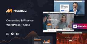 WordPress主题Maxbizz | 金融投资理财咨询网站模板