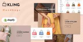 Shopify主题Kling 1.3 时装女装服装箱包外贸电商Shopify模版