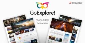 WordPress主题GoExplore 1.3.28 旅行社|旅游指南|旅游服务目录网站WP主题
