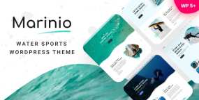 WordPress主题Marinio 1.0.5 冲浪潜水水上运动俱乐部网站WP主题