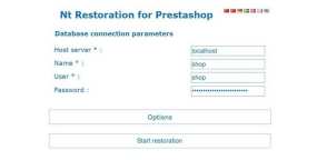 iBackup自动手动商店数据备份恢复PrestaShop插件V14.4 带简繁体中文