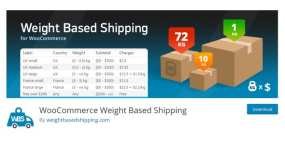 WooCommerce Weight Based Shipping Plus基于重量等计算运费V5.5.6