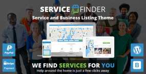 Service Finder(v6.1)企业业务搜索分类广告列表WordPress主题