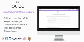 WordPress主题GuideDoc 1.0 软件文档库/知识库/帮助中心网站WP主题