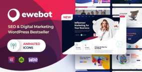 Ewebot WordPress主题 | 数字营销SEO服务商网站模板