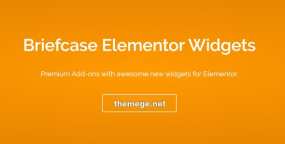 Briefcase电商页面编辑元素Elementor组件V2.4.3+组件包