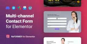 多渠道联系表单Elementor插件ReFormer 1.0.0