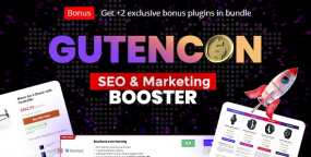 WordPress插件Gutencon 5.4 SEO&营销加速器|评价构建器Gutenberg插件