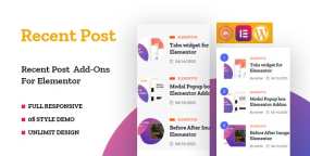 最新文章小工具Elementor插件Recent Posts Widget 1.0