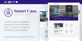 Casa智能家居&安全监控设备企业网站WordPress主题