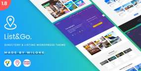WordPress主题GoList 1.9.2 企业业务目录分类广告列表WP主题(销量2,771套)