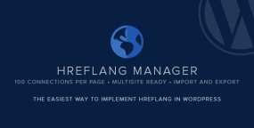 HreManager页面多语言Hreflang标记管理WordPress插件 支持多站点