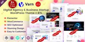 Varn(v2.4)SEO代理服务机构网站WordPress主题