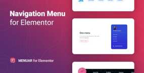 响应式导航菜单生成器Elementor插件Menuar 1.0.3 免激活版