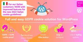 WeePie Cookie Allow自动Cookie 拦截器WordPress插件V3.4.8