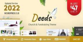 Deeds(v10.8.2)非营利慈善组织机构WordPress主题