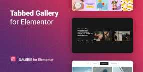 选项卡切换式图集画廊作品集Elementor插件Galerie 1.0