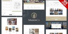 MaisonCo房屋租售房地产中介代理机构网站模板V2.0.4