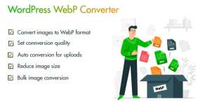 WebP格式图片转换器WordPress插件WebPio中文汉化版 1.0.0