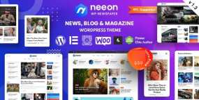 Neeon报纸杂志社新闻机构WordPress主题
