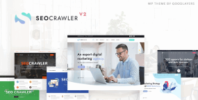 SEOCrawler(v2.1.6)网站SEO代理营销机构网站WordPress主题