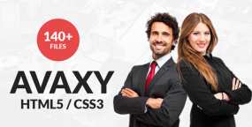 WordPress主题Avaxy 1.0 金融投资咨询服务网站WP主题