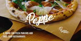 WordPress主题Peppe 1.5.0 披萨快餐餐饮店网站模板