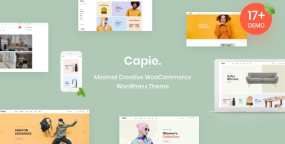 Capio极简家具服装女装跨境电商WooCommerce主题