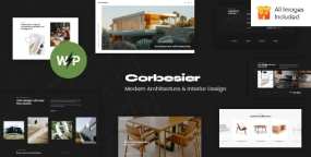 Corbesier WordPress主题_建筑和室内设计企业网站模板