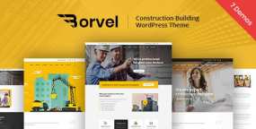 WordPress主题Borvel 2.0 工业建筑工程机械企业网站WP主题
