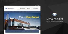 Mega Project 1.3.4 建筑商建筑工程企业网站WordPress主题