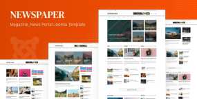 Joomla主题JoomNews 1.0 报社杂志设新闻门户网站Joomla模版