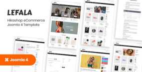 Joomla主题Lefela 1.0 服装内衣奢侈品跨境电商购物平台Joomla 4模板