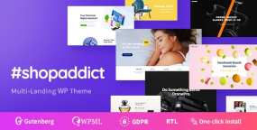 Shopaddict v1.2.2_产品推广落地页网站WordPress主题