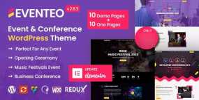WordPress主题Eventeo 2.8.3 经济学术活动举办网站WP主题(展览会/研讨会/博览会)