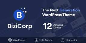 WordPress主题BiziCorp 1.0 金融理财商业咨询网站WP主题带12组演示
