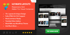 70组网格布局WBakery插件Ultimate Layouts 3.0.8 免激活版