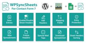 [3.4]ContactSheets谷歌电子表格同步Contact Form 7扩展组件