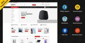 Gobazar 1.0 家电数码产品跨境电商购物网站WooCommerce主题