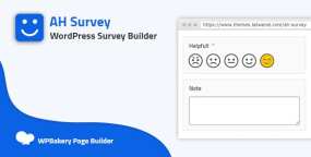 WordPress插件AH Survey多题型问卷调查构建器插件