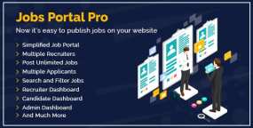 Jobs Portal Pro求职招聘系统WordPress插件V2.6