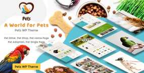 Petty宠物店|兽医店|宠物护理服务网站WordPress主题