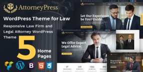 LawPress WordPress主题_法律顾问|司法机构网站模板