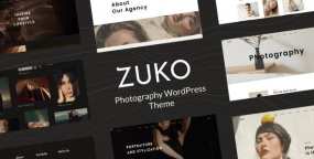 WordPress主题Zuko 1.1.1 摄影美术写生艺术绘画作品集网站