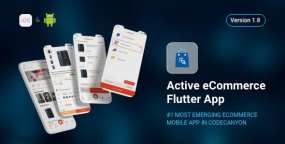 Active eCommerce Flutter App(v5.7)跨境电商购物平台Flutter双端APP源码