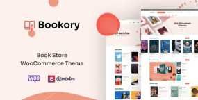 Bookory(v2.2.4)图书电子书在线销售网站WooComerce主题