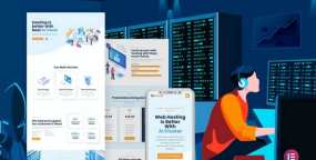 inCloud虚拟主机和互联网技术网站Elementor模板工具包